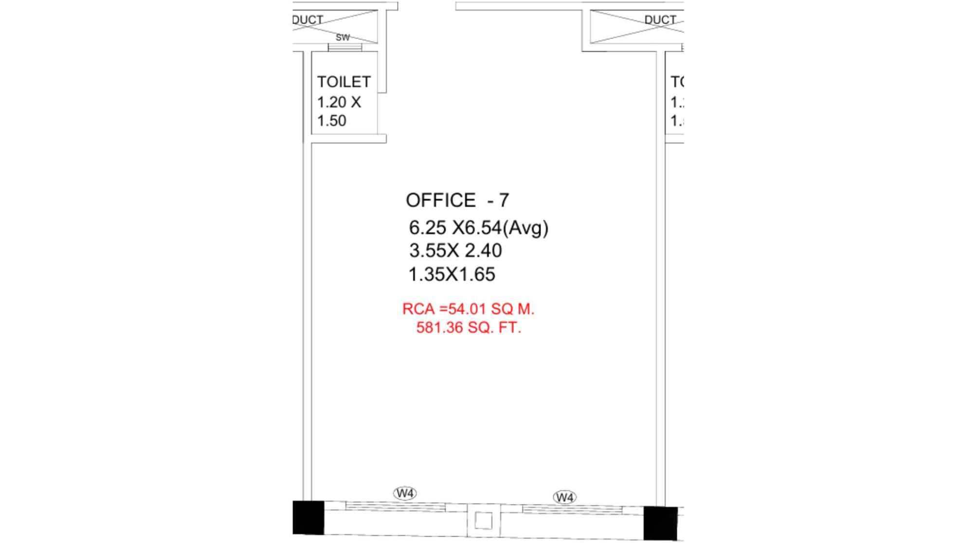Dosti-Greenscapes-Boulevard-Floor-Plan-581-Sqft