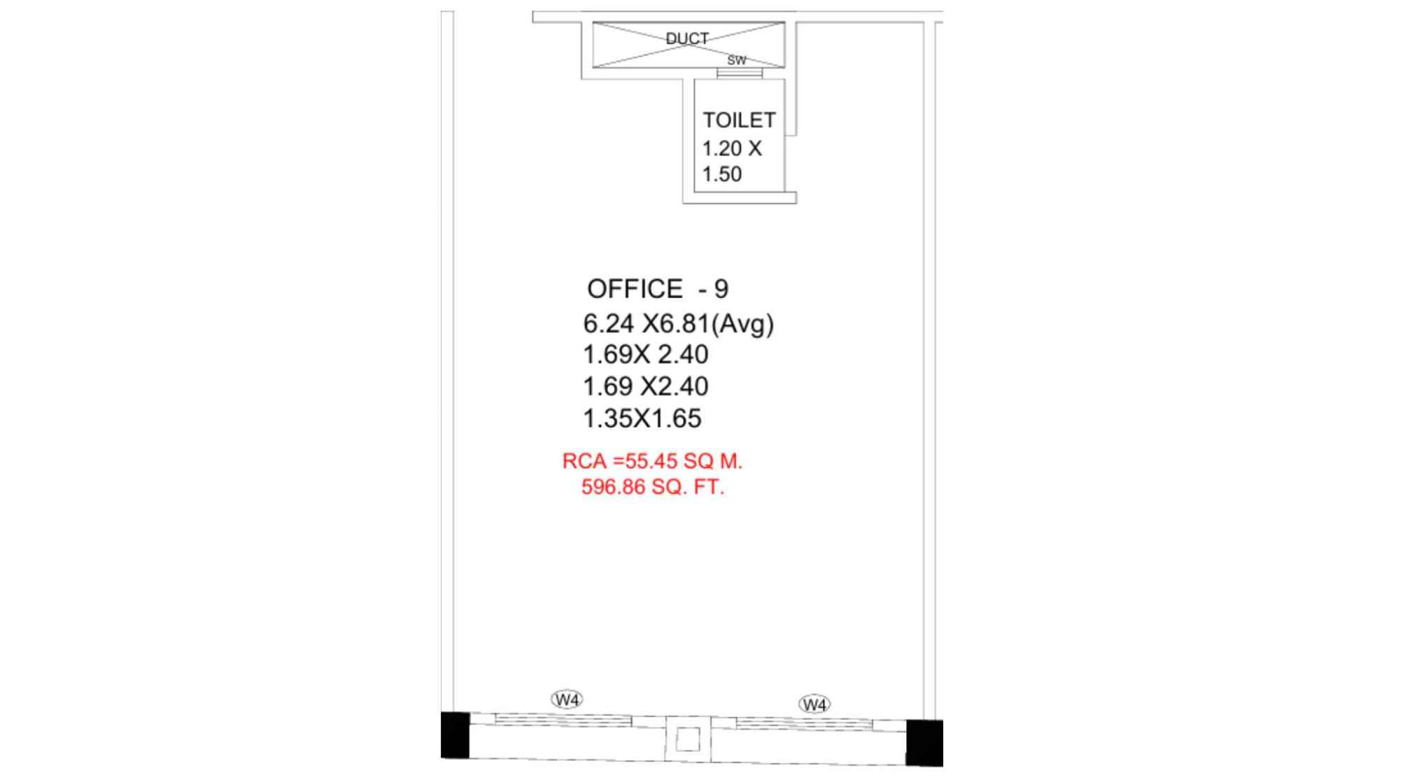 Dosti-Greenscapes-Boulevard-Floor-Plan-597-Sqft